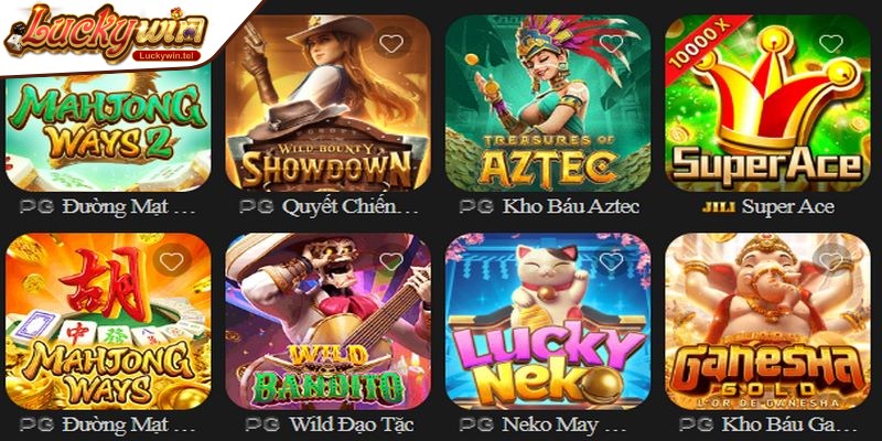 Kho game slot tại hệ thống lôi cuốn với đa dạng chủ đề, thưởng cao